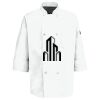 Button Chef Coat with Thermometer Pocket Thumbnail