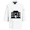 Button Chef Coat with Thermometer Pocket Thumbnail