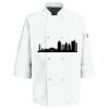 Button Chef Coat with Thermometer Pocket Thumbnail