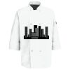 Button Chef Coat with Thermometer Pocket Thumbnail