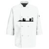 Button Chef Coat with Thermometer Pocket Thumbnail