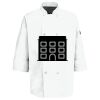Button Chef Coat with Thermometer Pocket Thumbnail