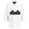 Button Chef Coat with Thermometer Pocket Thumbnail