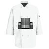 Button Chef Coat with Thermometer Pocket Thumbnail