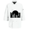 Button Chef Coat with Thermometer Pocket Thumbnail