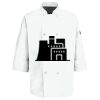 Button Chef Coat with Thermometer Pocket Thumbnail