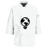 Button Chef Coat with Thermometer Pocket Thumbnail