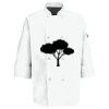 Button Chef Coat with Thermometer Pocket Thumbnail