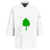 Button Chef Coat with Thermometer Pocket Thumbnail