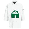 Button Chef Coat with Thermometer Pocket Thumbnail