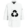 Button Chef Coat with Thermometer Pocket Thumbnail