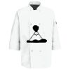 Button Chef Coat with Thermometer Pocket Thumbnail