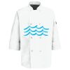 Button Chef Coat with Thermometer Pocket Thumbnail