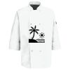 Button Chef Coat with Thermometer Pocket Thumbnail