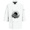 Button Chef Coat with Thermometer Pocket Thumbnail