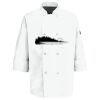 Button Chef Coat with Thermometer Pocket Thumbnail