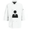 Button Chef Coat with Thermometer Pocket Thumbnail