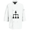 Button Chef Coat with Thermometer Pocket Thumbnail