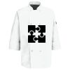 Button Chef Coat with Thermometer Pocket Thumbnail