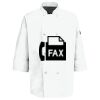 Button Chef Coat with Thermometer Pocket Thumbnail