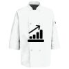 Button Chef Coat with Thermometer Pocket Thumbnail