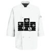 Button Chef Coat with Thermometer Pocket Thumbnail