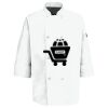 Button Chef Coat with Thermometer Pocket Thumbnail