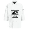 Button Chef Coat with Thermometer Pocket Thumbnail