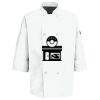 Button Chef Coat with Thermometer Pocket Thumbnail