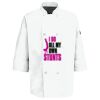 Button Chef Coat with Thermometer Pocket Thumbnail