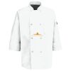 Button Chef Coat with Thermometer Pocket Thumbnail