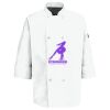 Button Chef Coat with Thermometer Pocket Thumbnail