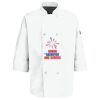 Button Chef Coat with Thermometer Pocket Thumbnail