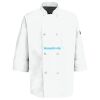 Button Chef Coat with Thermometer Pocket Thumbnail