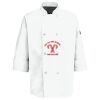 Button Chef Coat with Thermometer Pocket Thumbnail