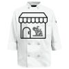 Women's Ten Button Chef Coat Thumbnail