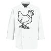 Three-Quarter Sleeve Chef Coat Thumbnail