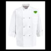 Eight Pearl Button Chef Coat - Tall Sizes Thumbnail