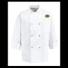 Eight Pearl Button Chef Coat - Tall Sizes Thumbnail