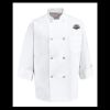 Eight Pearl Button Chef Coat - Tall Sizes Thumbnail