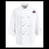 Eight Pearl Button Chef Coat - Tall Sizes Thumbnail