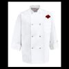 Eight Pearl Button Chef Coat - Tall Sizes Thumbnail