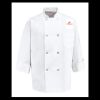 Eight Pearl Button Chef Coat - Tall Sizes Thumbnail