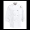 Eight Pearl Button Chef Coat - Tall Sizes Thumbnail