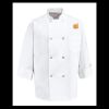 Eight Pearl Button Chef Coat - Tall Sizes Thumbnail