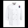 Eight Pearl Button Chef Coat - Tall Sizes Thumbnail