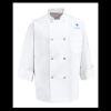 Eight Pearl Button Chef Coat - Tall Sizes Thumbnail