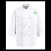 Eight Pearl Button Chef Coat - Tall Sizes Thumbnail