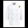 Eight Pearl Button Chef Coat - Tall Sizes Thumbnail