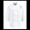 Eight Pearl Button Chef Coat - Tall Sizes Thumbnail